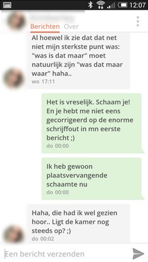 Plagen of flirten