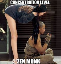 Zen monk