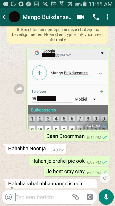 Voorbeelden van flirten